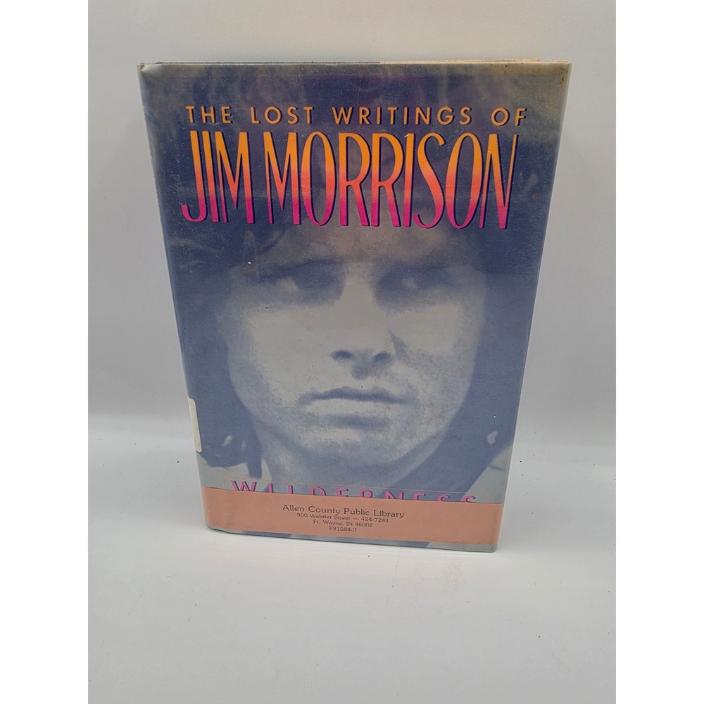 Wilderness The Lost Writings of Jim Morrison Vol 1 First Edition 1988 Hardcover